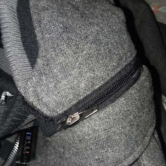 Women's F.U.S.A 1 winter jacket gray black - Picture 10 of 14